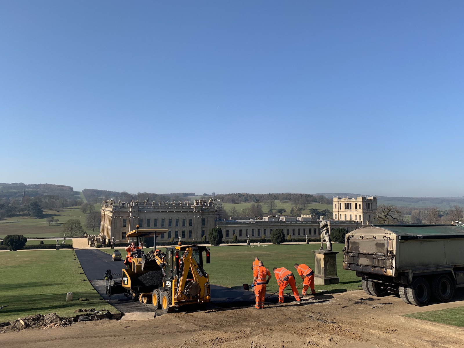 S Brown Paving Tarmac Asphalt Chatsworth Cascade