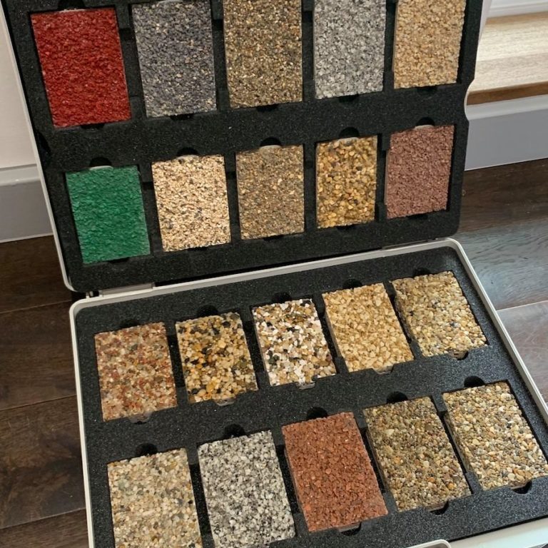 Sample Pack of Resin Bonded Driveway Material
